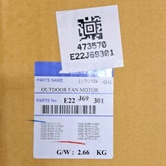Mitsubishi Elektrik Outdoor Fan Motoru