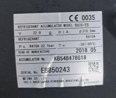 Mitsubishi Electric Accumulator