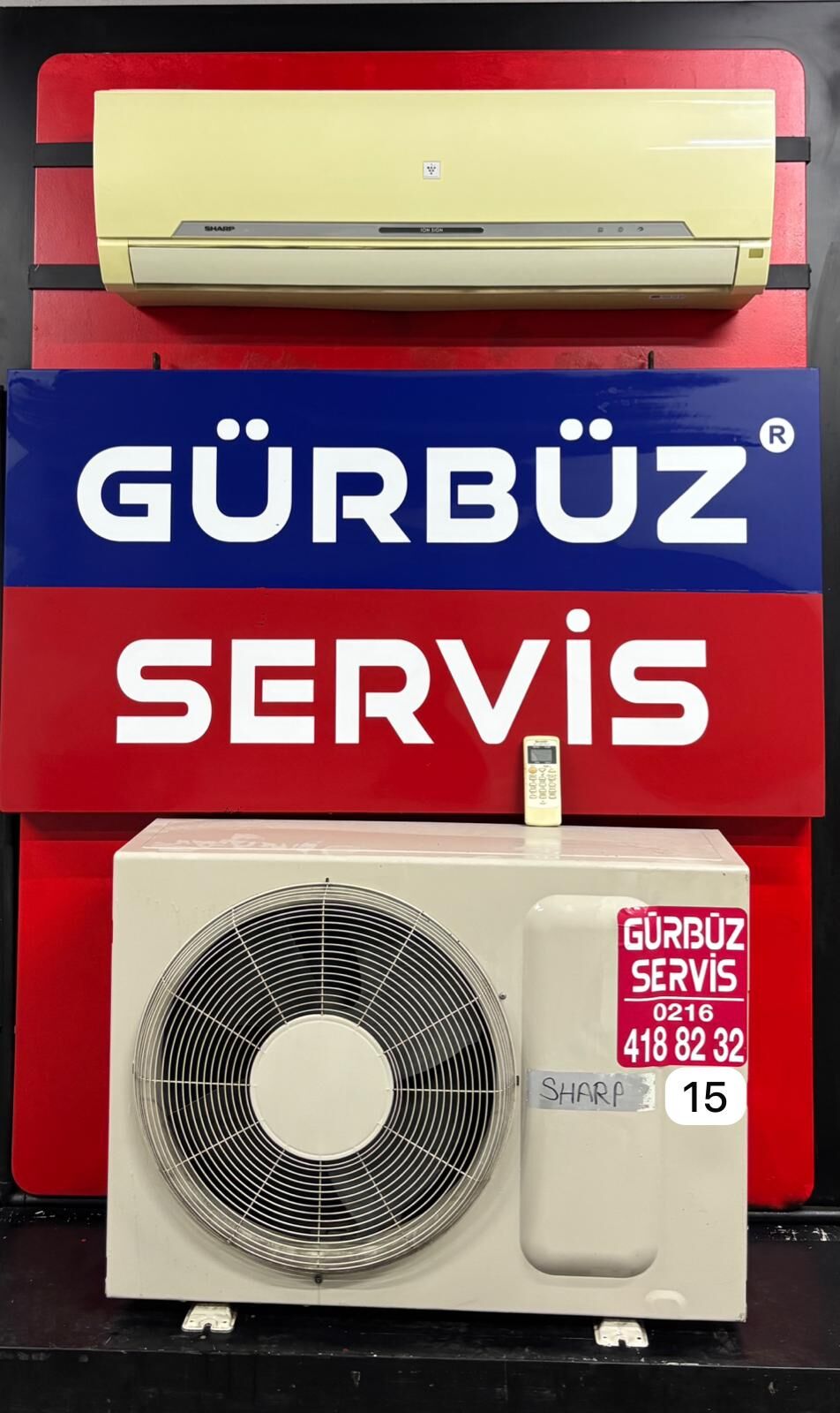 Sharp AY-AP18GR 18000 BTU/h on/off İkinci el klima