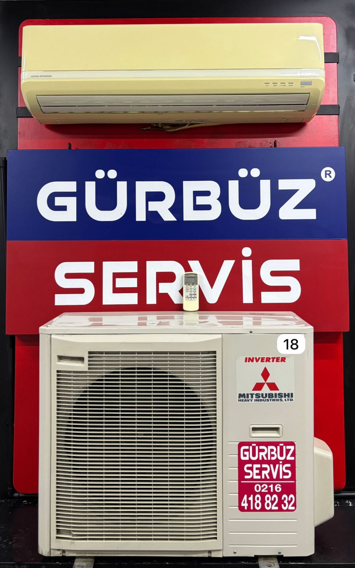 Mıtsubıshı Heavy DXK24Z4-S 24000 BTU/h Inverter İkinci el klima