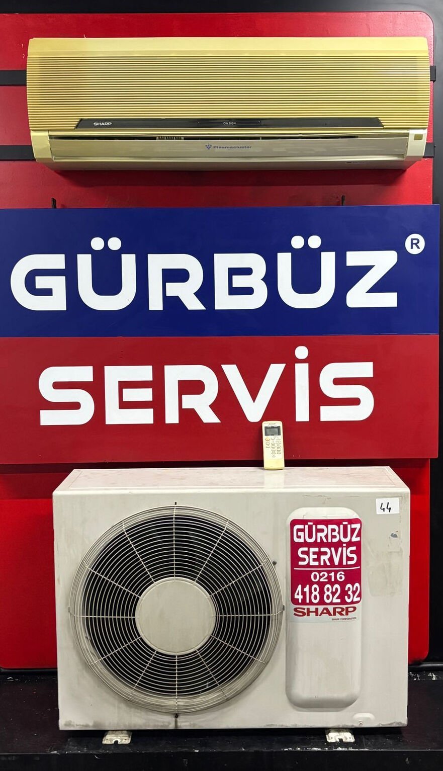 Sharp AY-AP24CE 24000 BTU/h ON-OF  İkinci el klima