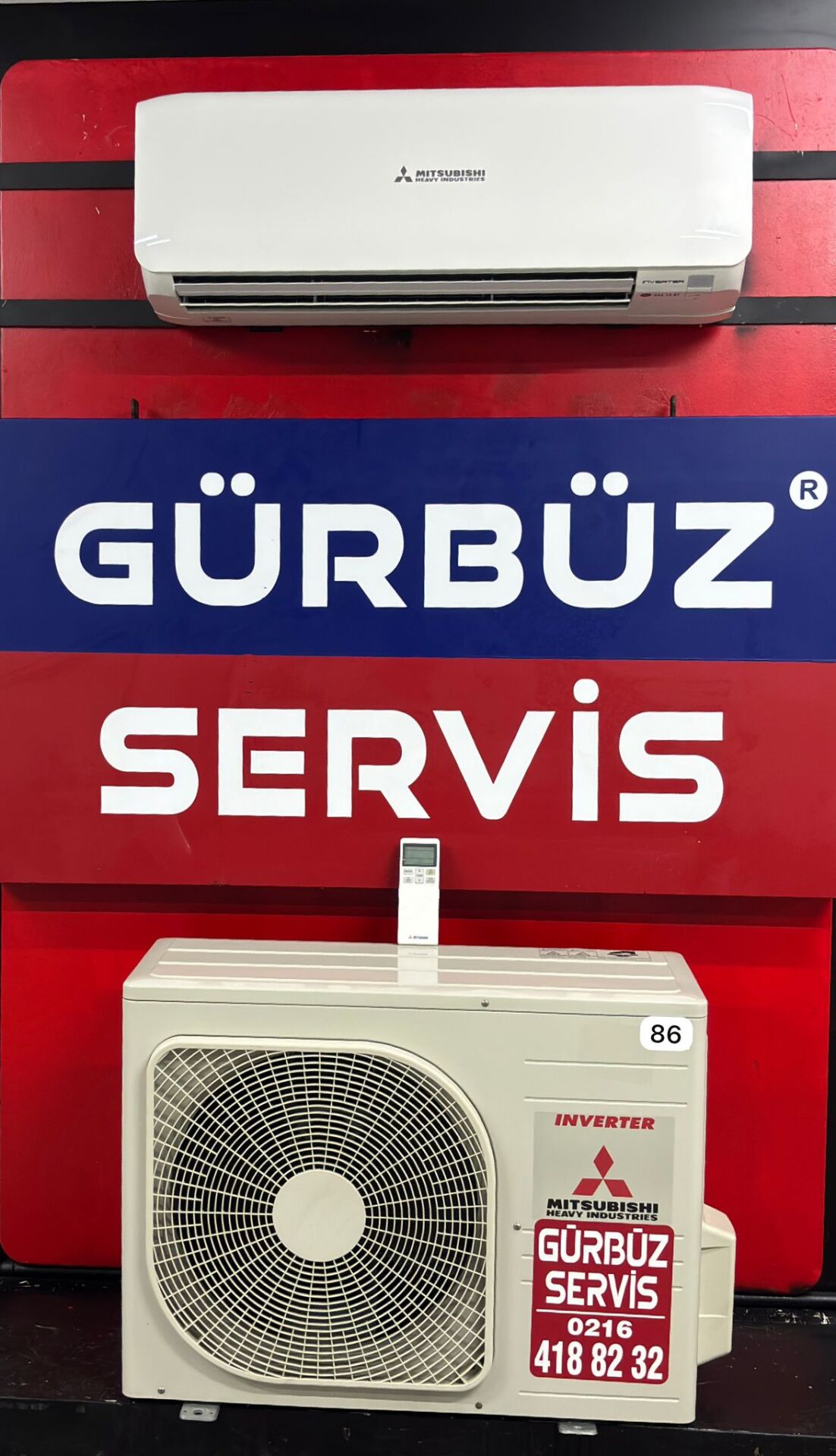 Mıtsubıshı Heavy 18000 SRK50ZS-W BTU/h ınverter ikinci el klima