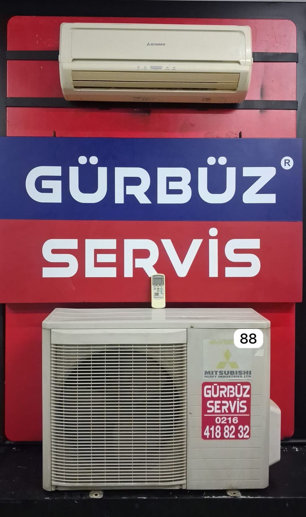 Mıtsubıshı heavy DXK18Z2-S BTU-h 18000 Inverter İkinci el klima