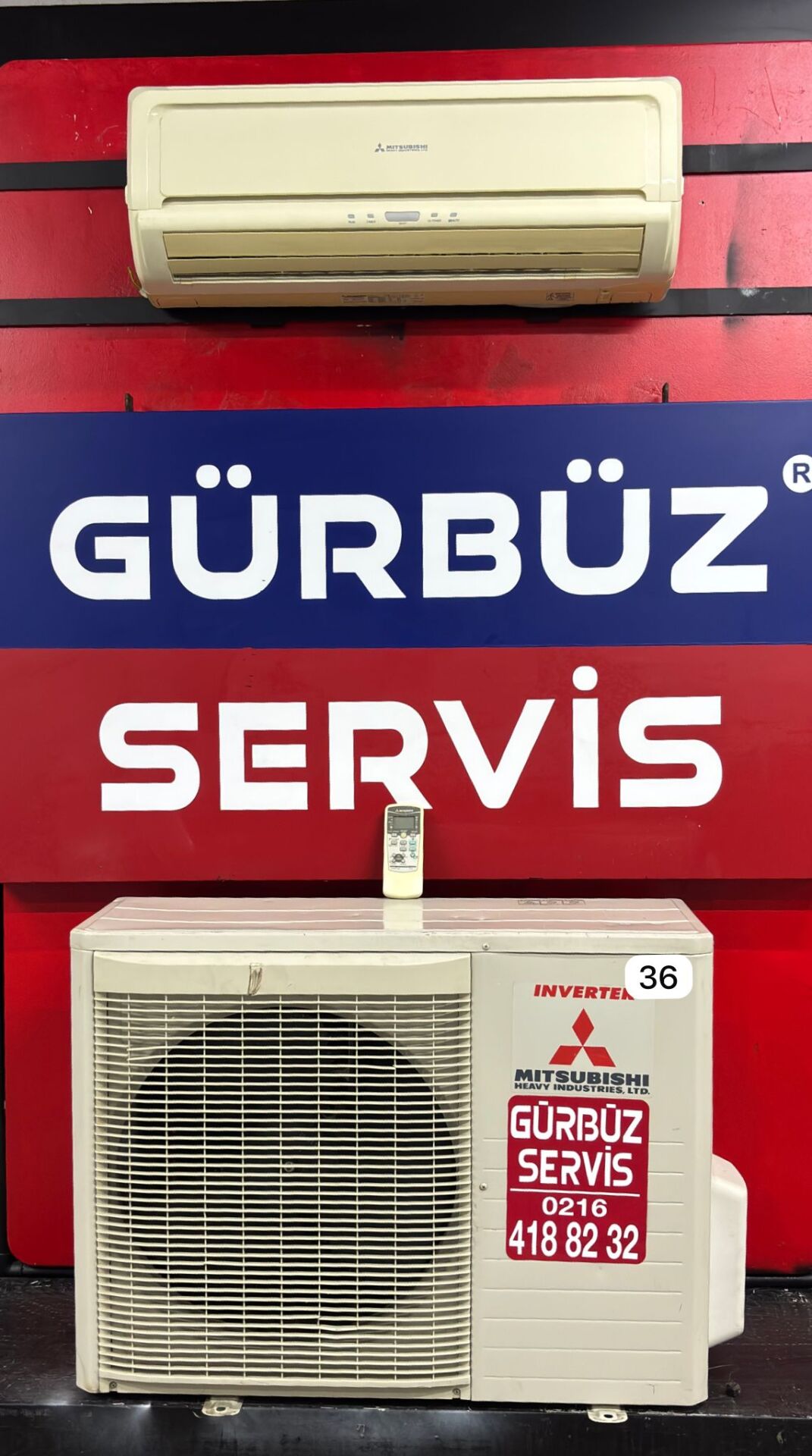 Mıtsubıshı Heavy DXK18Z2-S 18000 BTU/h Inverter İkinci el klima