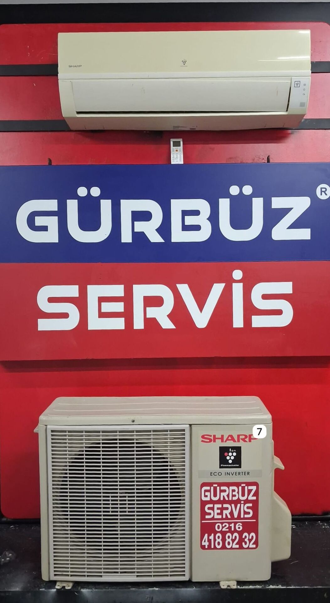 Sharp AY-XP9LSR 9000 BTU/h ınverter ikinci el klima