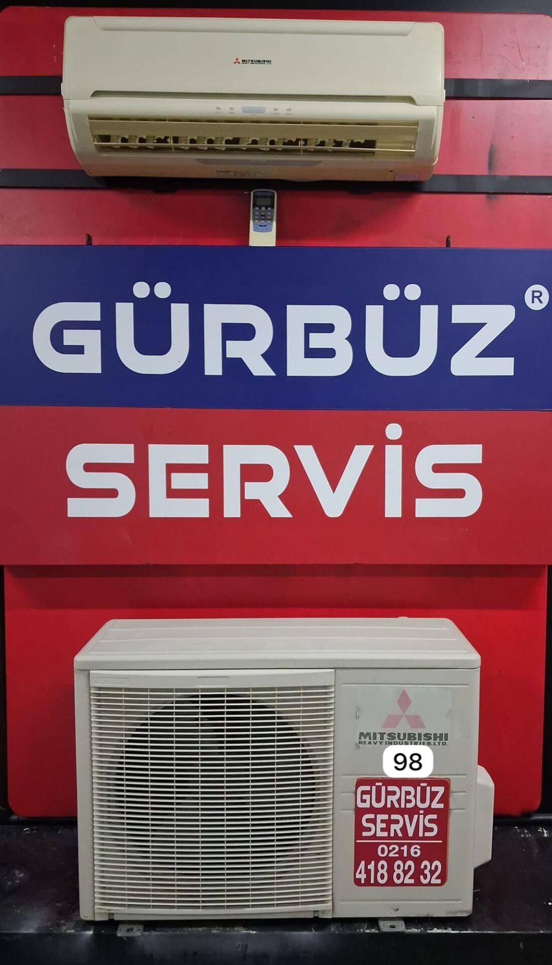 Mıtsubıshı heavy SRK28HG 12000 BTU/h ON-OF İkinci el klima
