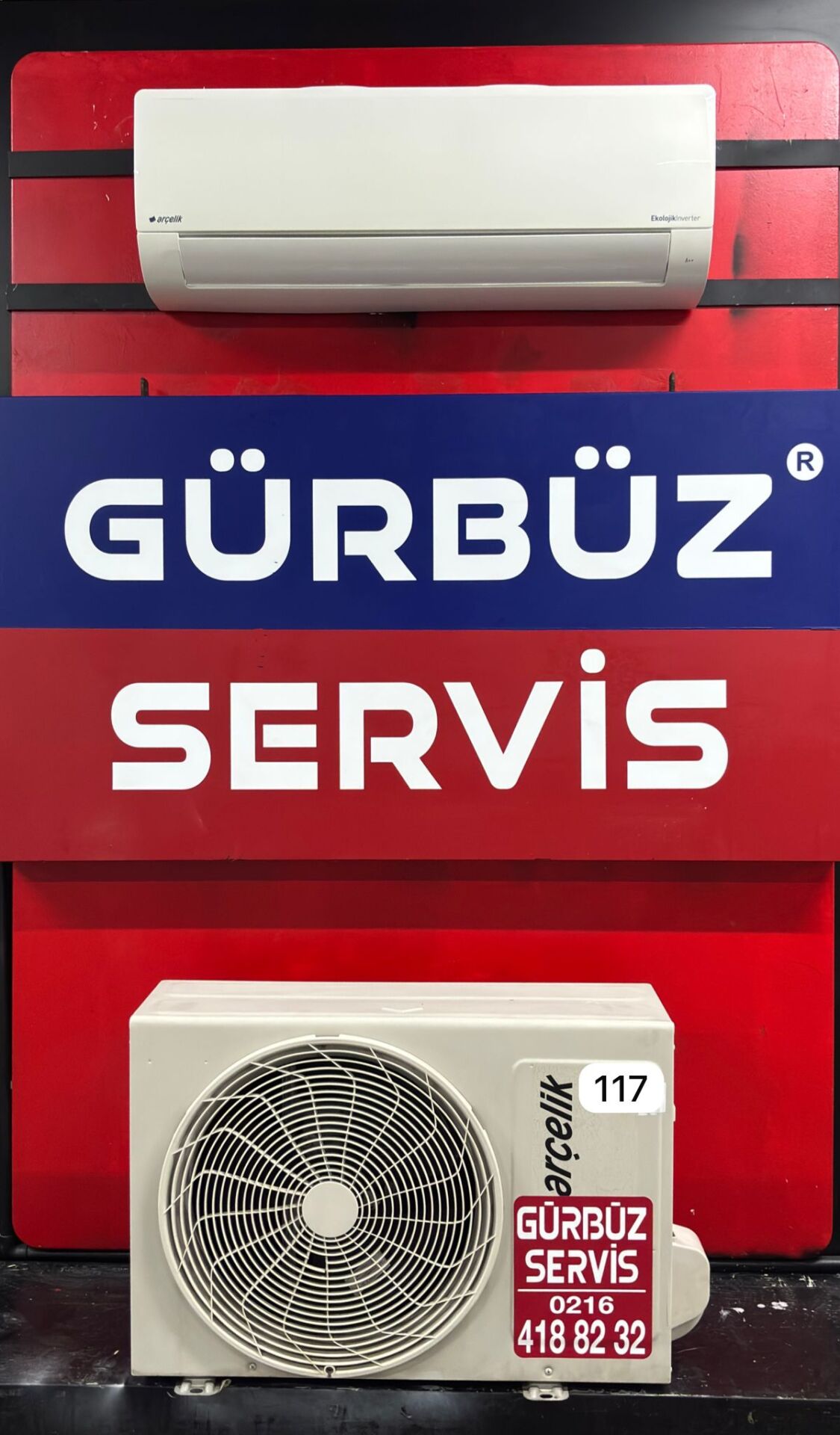 Arçelik 7325 7000 BTU/h ınverter ikinci el klima