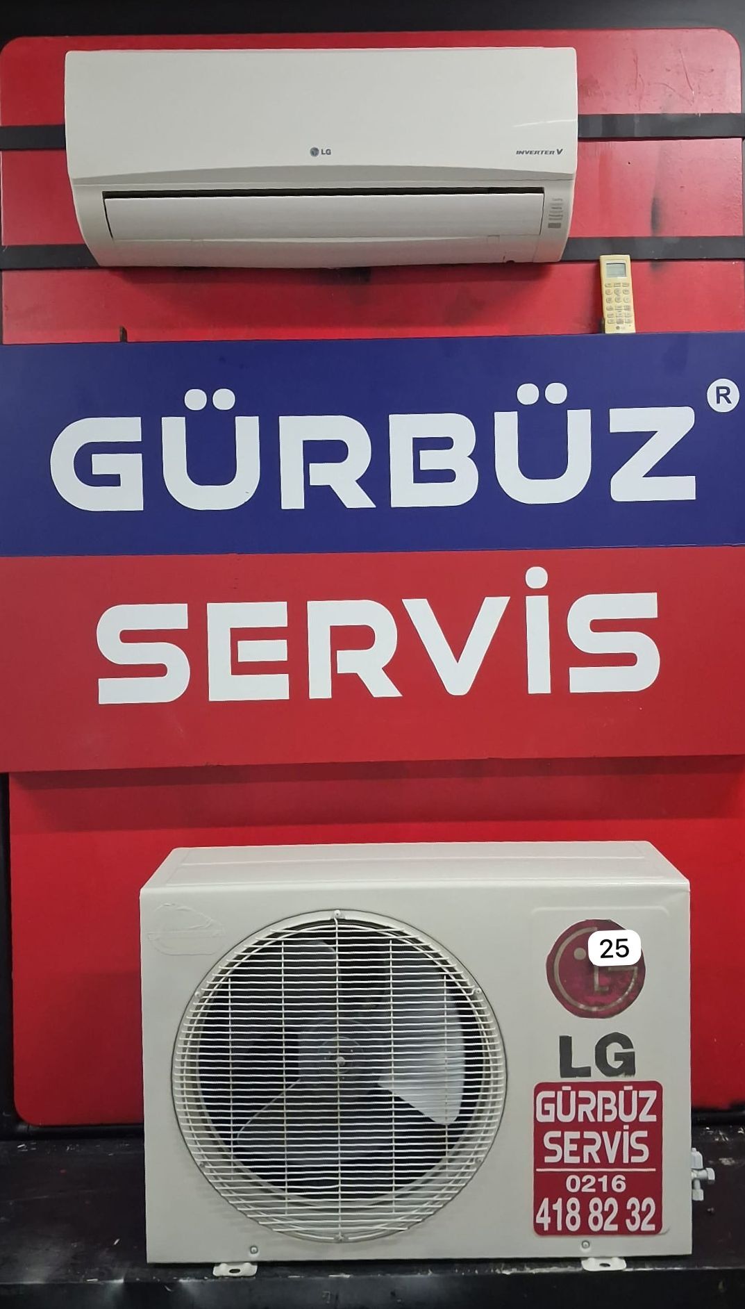 LG ASNW1264AO 12000 BTU/h Inverter İkinci el klima