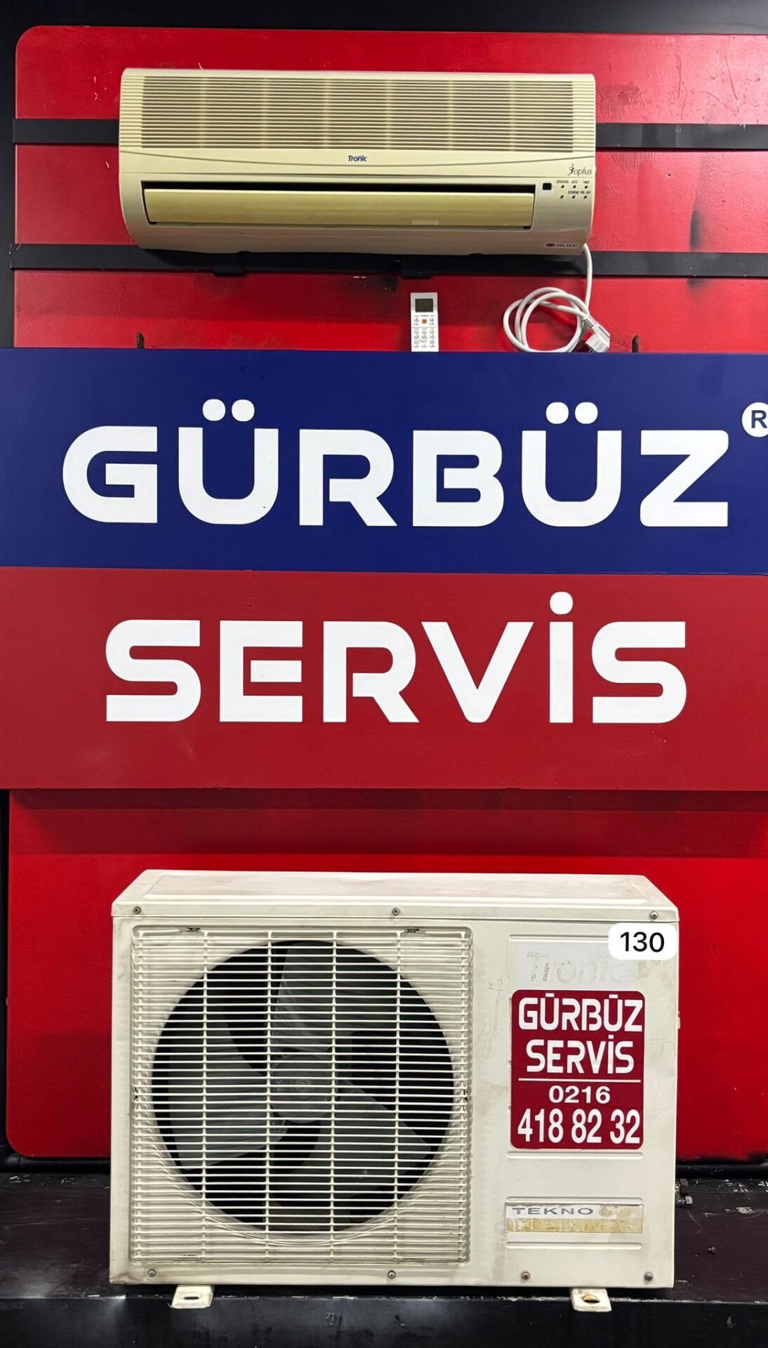 Tronic TBT12HR 12000 BTU/h ON- OF İkinci el klima