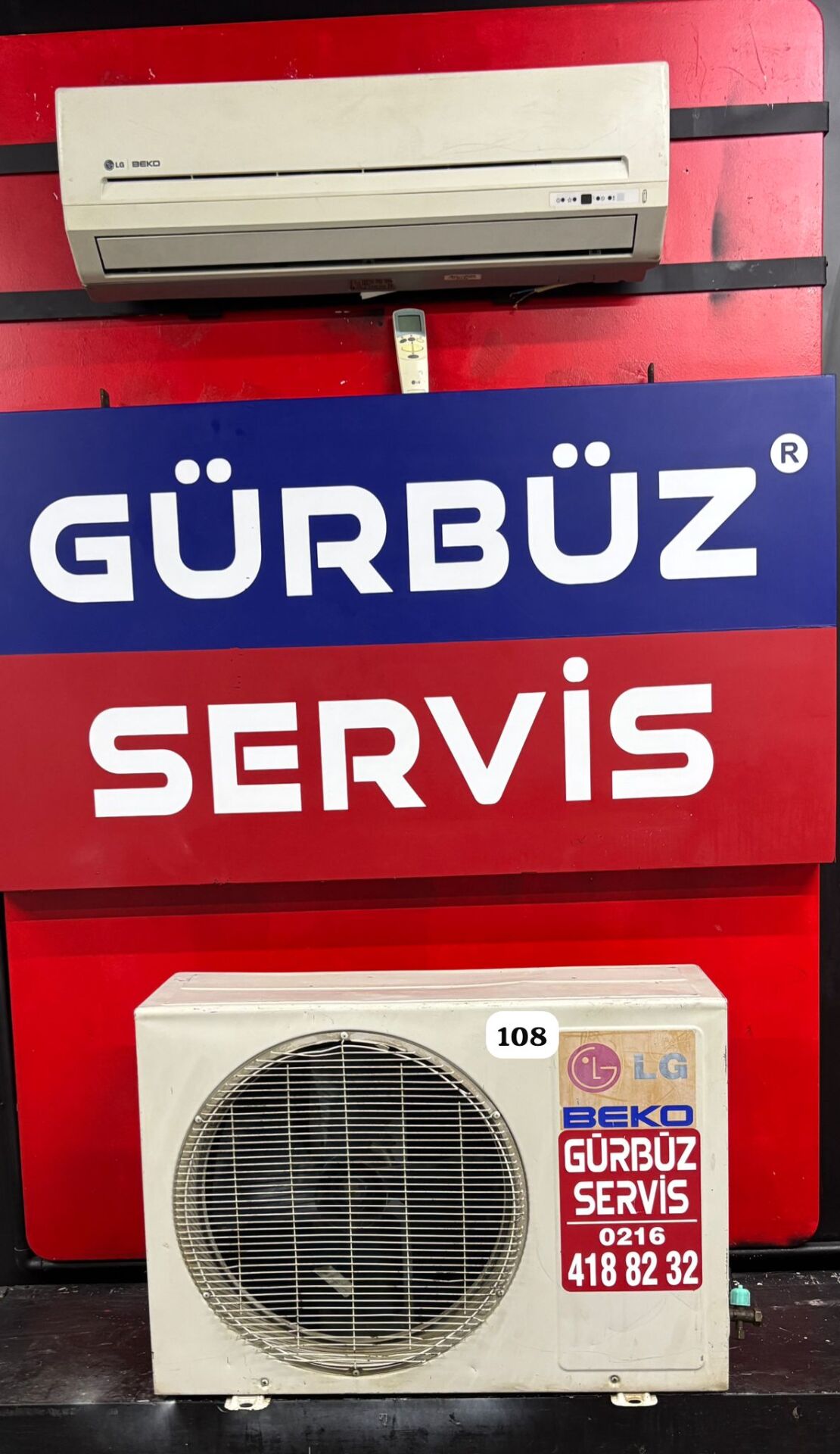 Lg Beko LG-BKE7605D 9000 BTU/h ON-OF İkinci el klima