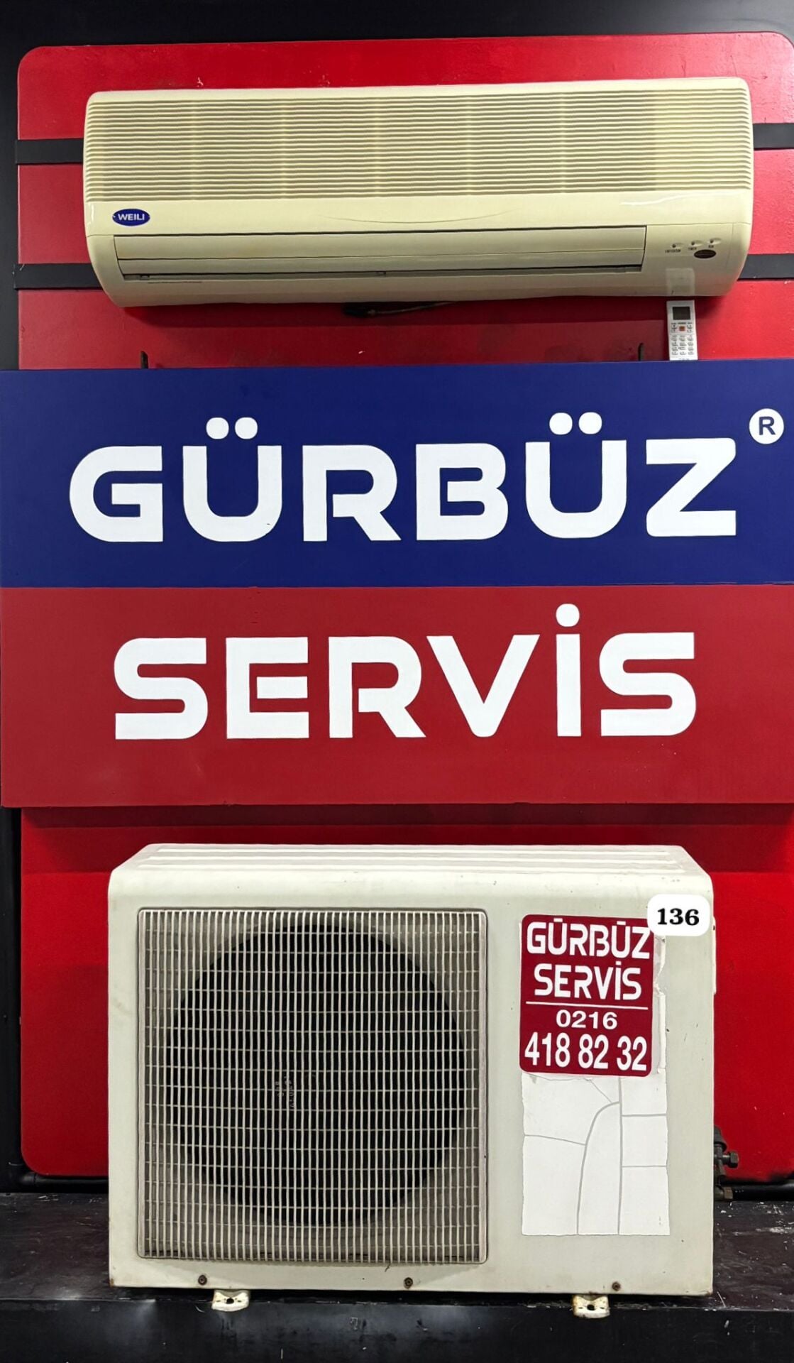 Weılı 18000 BTU/h ON-OF ikinci el klima