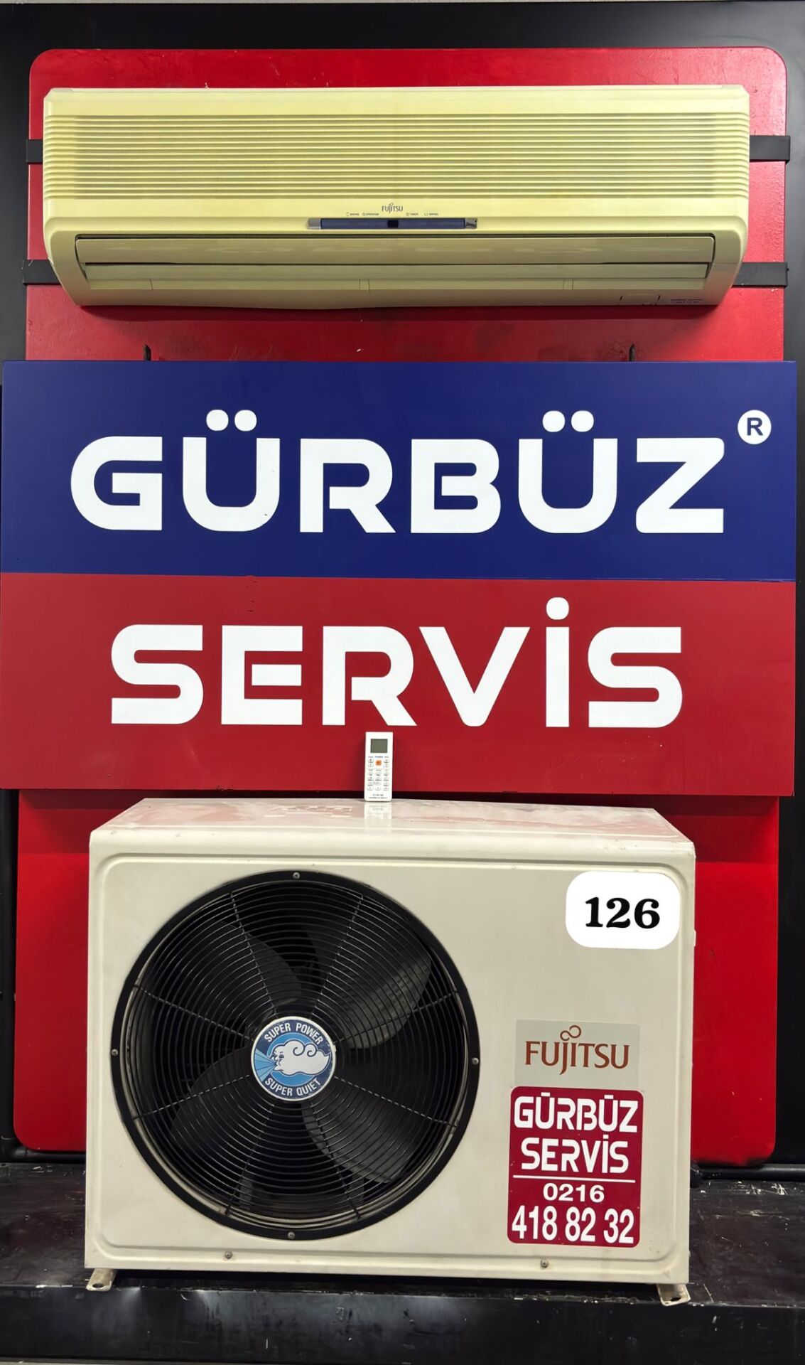 Fujitsu AOY18 18000BTU/h ON-OF İkinci el klima