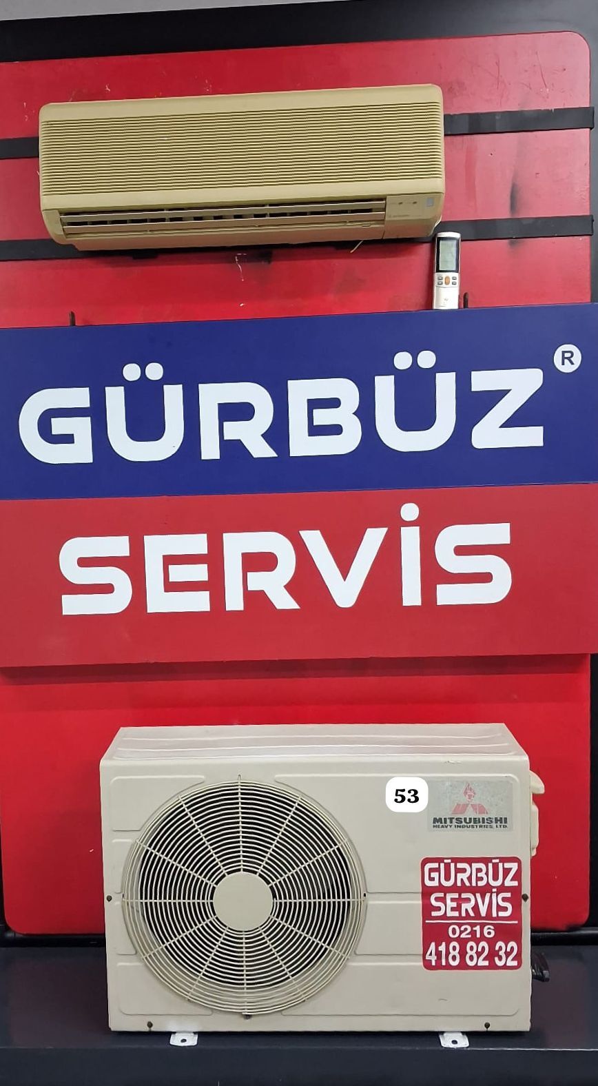 Mıtsubıshı heavy SRC288HENF-L 9000 BTU/h ON-OF İkinci el klima