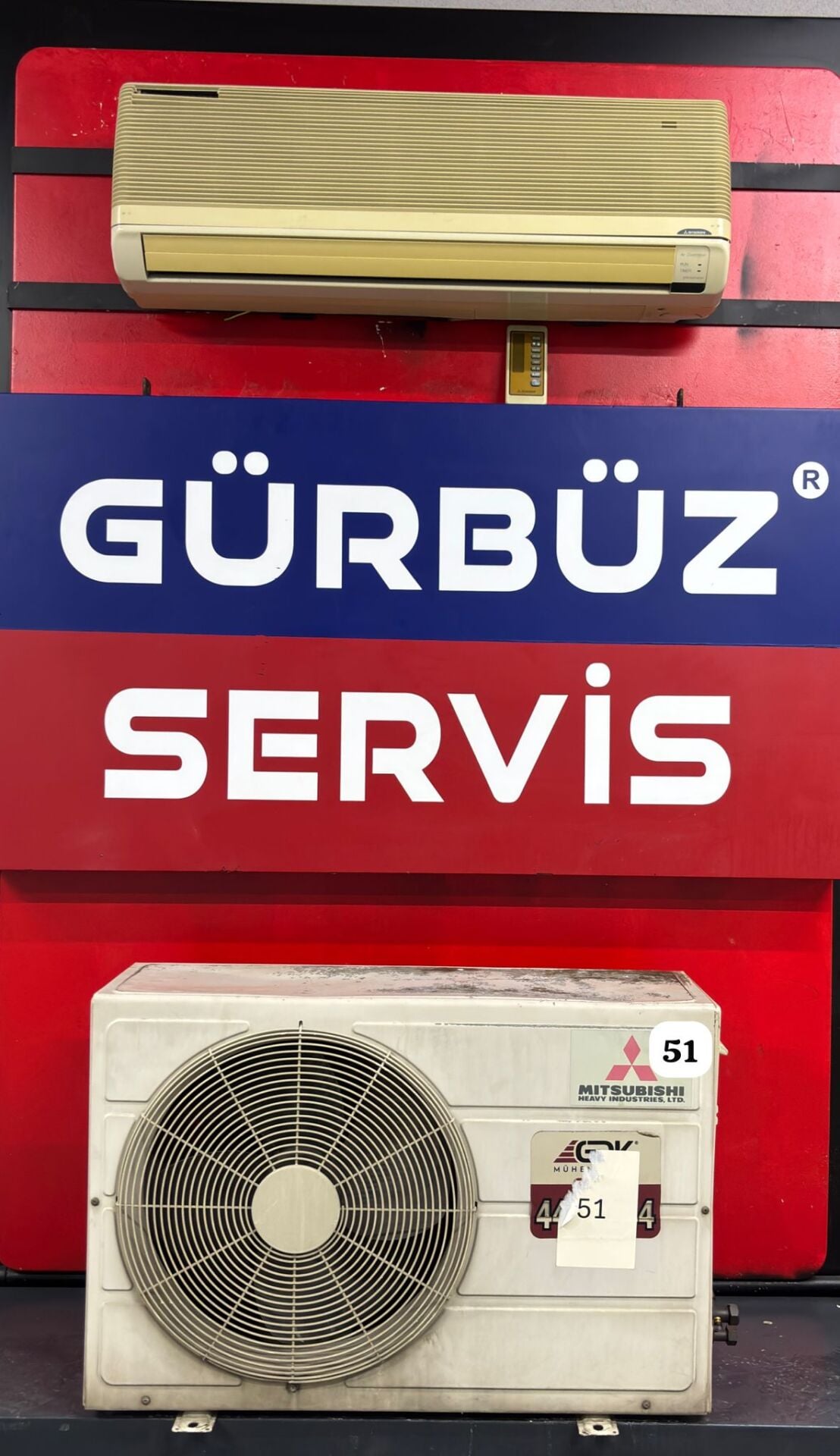 Mıtsubıshı heavy SRC325HENF12000 BTU/h ON-OF İkinci el klima