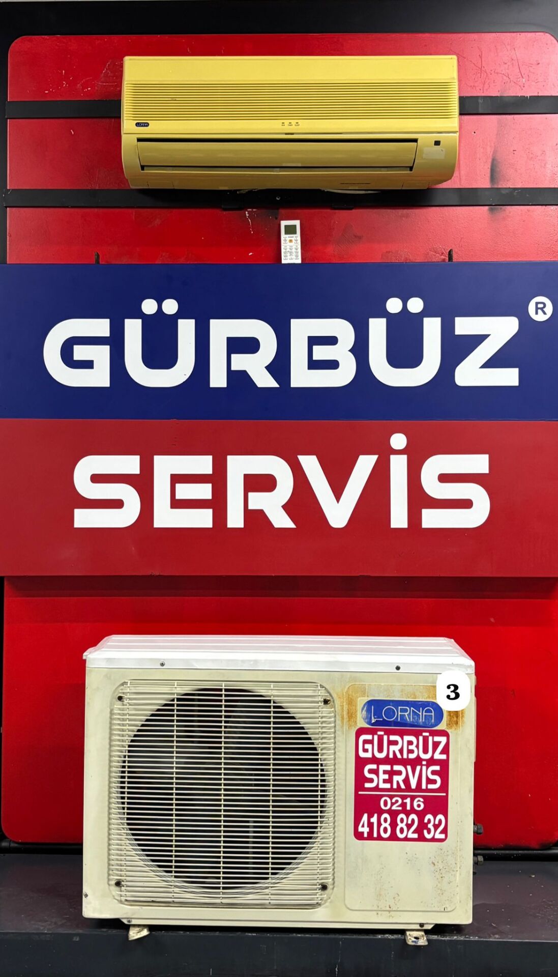 Lorna Demirdöküm 12HP 12000 BTU/h ON-OF İkinci el klima