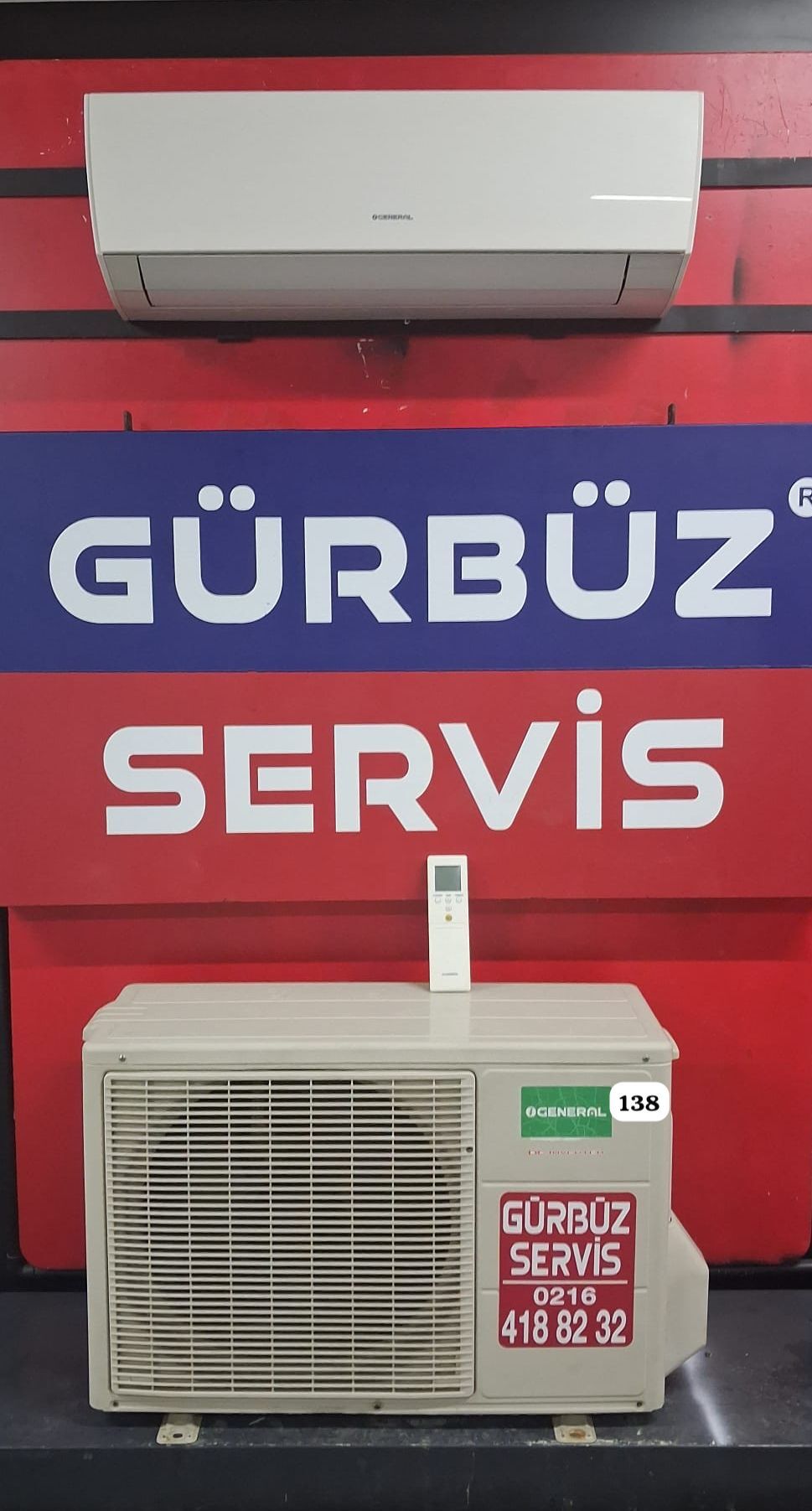 Genaral  ASH614LMCA 14000 BTU/h ınverter ikinci el klima