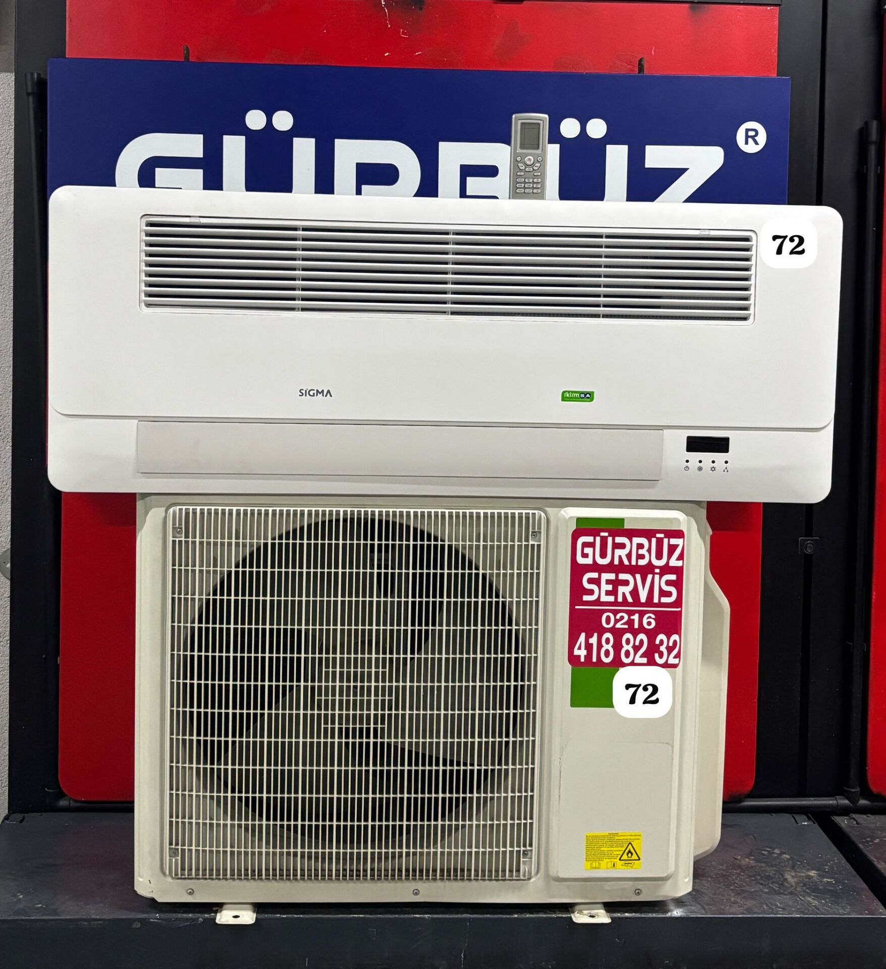 Sıgma SGM18 18000 multi tek yön ikinci el klima